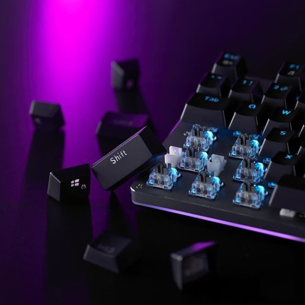 کیبورد با سیم گیمینگ رپو مدل V520 RGB ALLOY