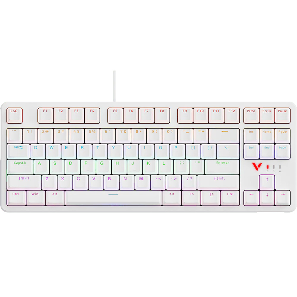 کیبورد با سیم گیمینگ مکانیکال رپو مدل V500 PRO 87 2024