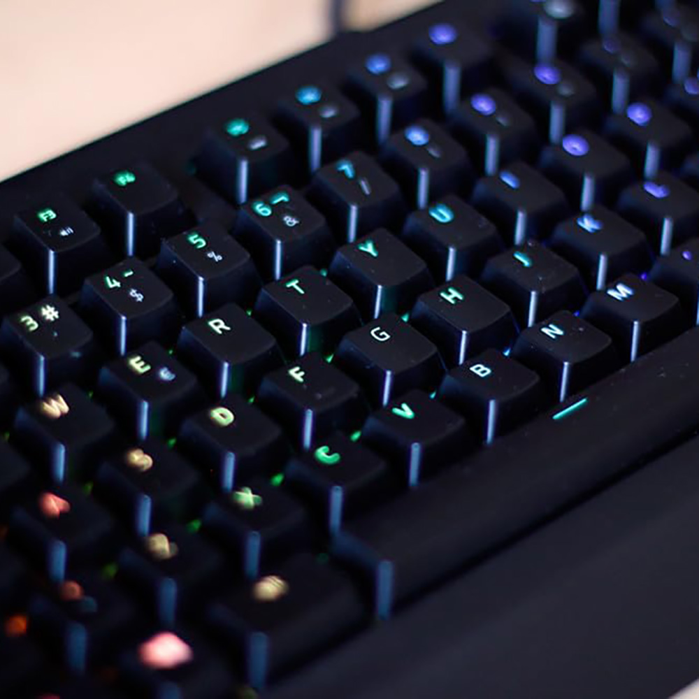 کیبورد با سیم گیمینگ ریزر مدل BlackWidow V3 Tenkeyless