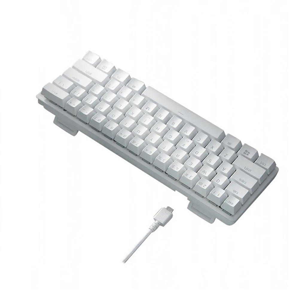 کیبورد با سیم گیمینگ مکانیکال ریزر مدل HUNTSMAN Mini