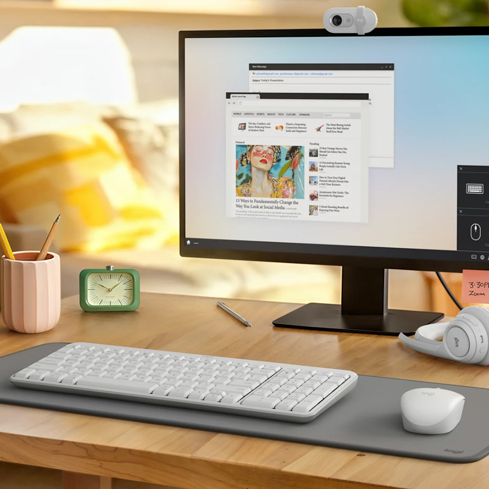 ست ماوس و کیبورد بی سیم لاجيتک مدل Mk250