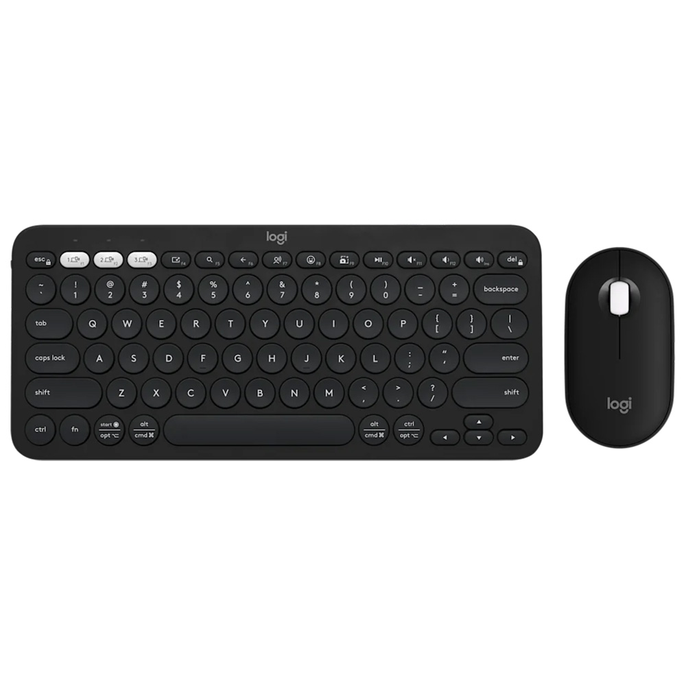 ست ماوس و کیبورد بی سیم لاجيتک مدل Pebble 2 combo