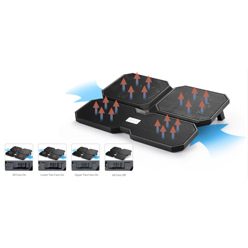 خنک کننده لپتاپ دیپ کول مدل X6