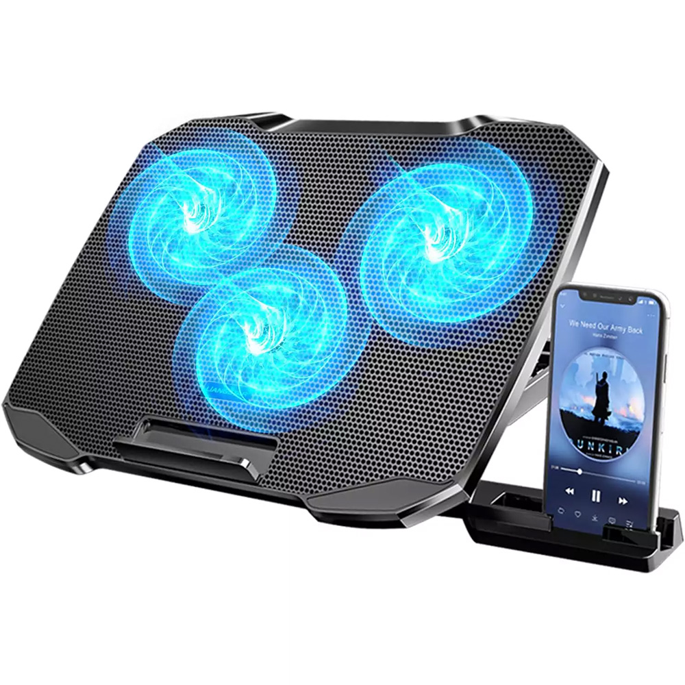 خنک کننده لپتاپ گیمینگ کول کلد مدل F2 plus 3 fan