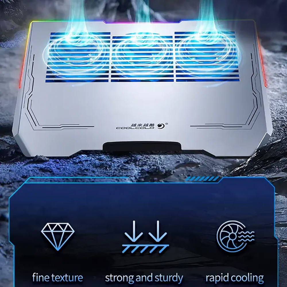 خنک کننده لپتاپ گیمینگ کول کلد مدل K42