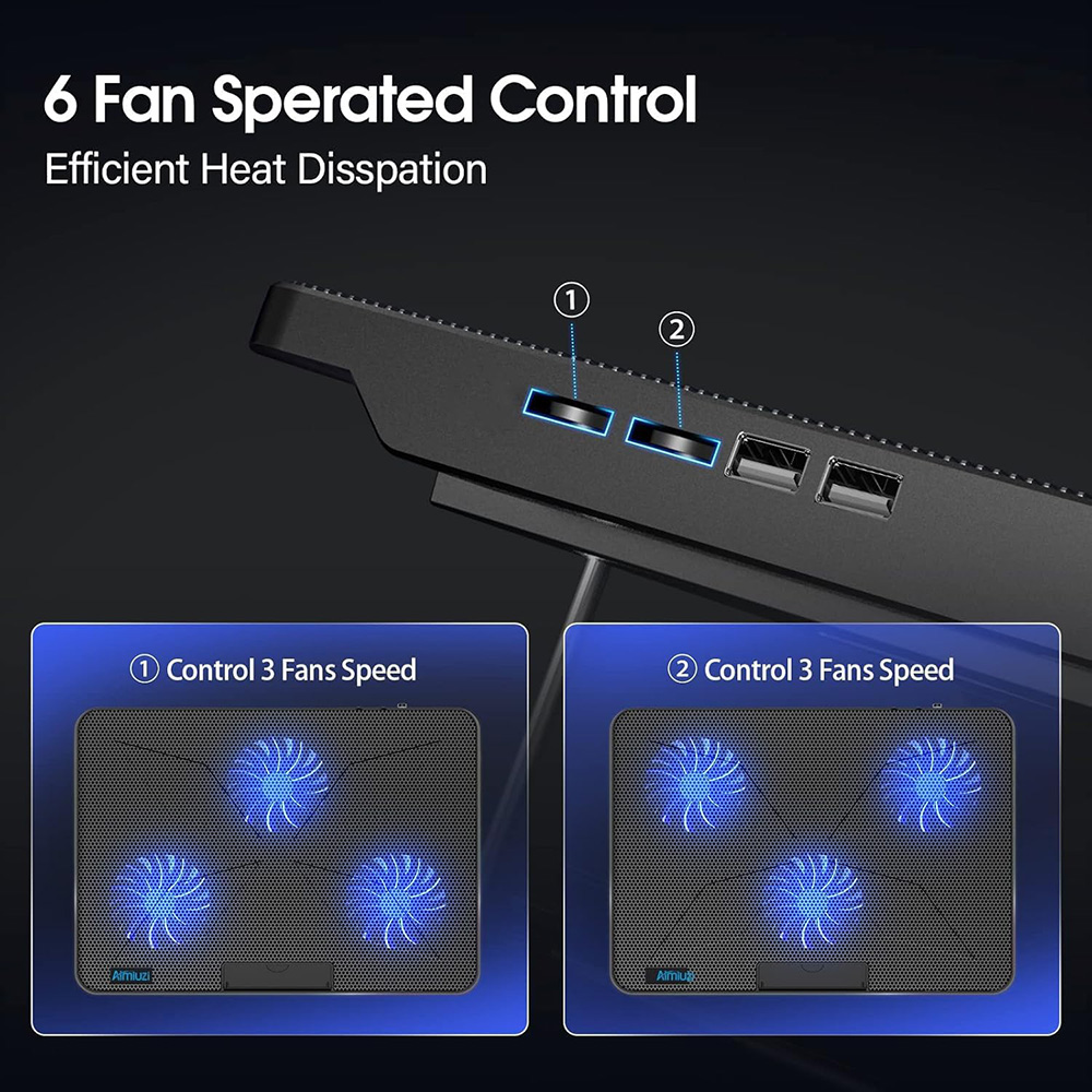 خنک کننده لپتاپ گیمینگ کول کلد مدل F5
