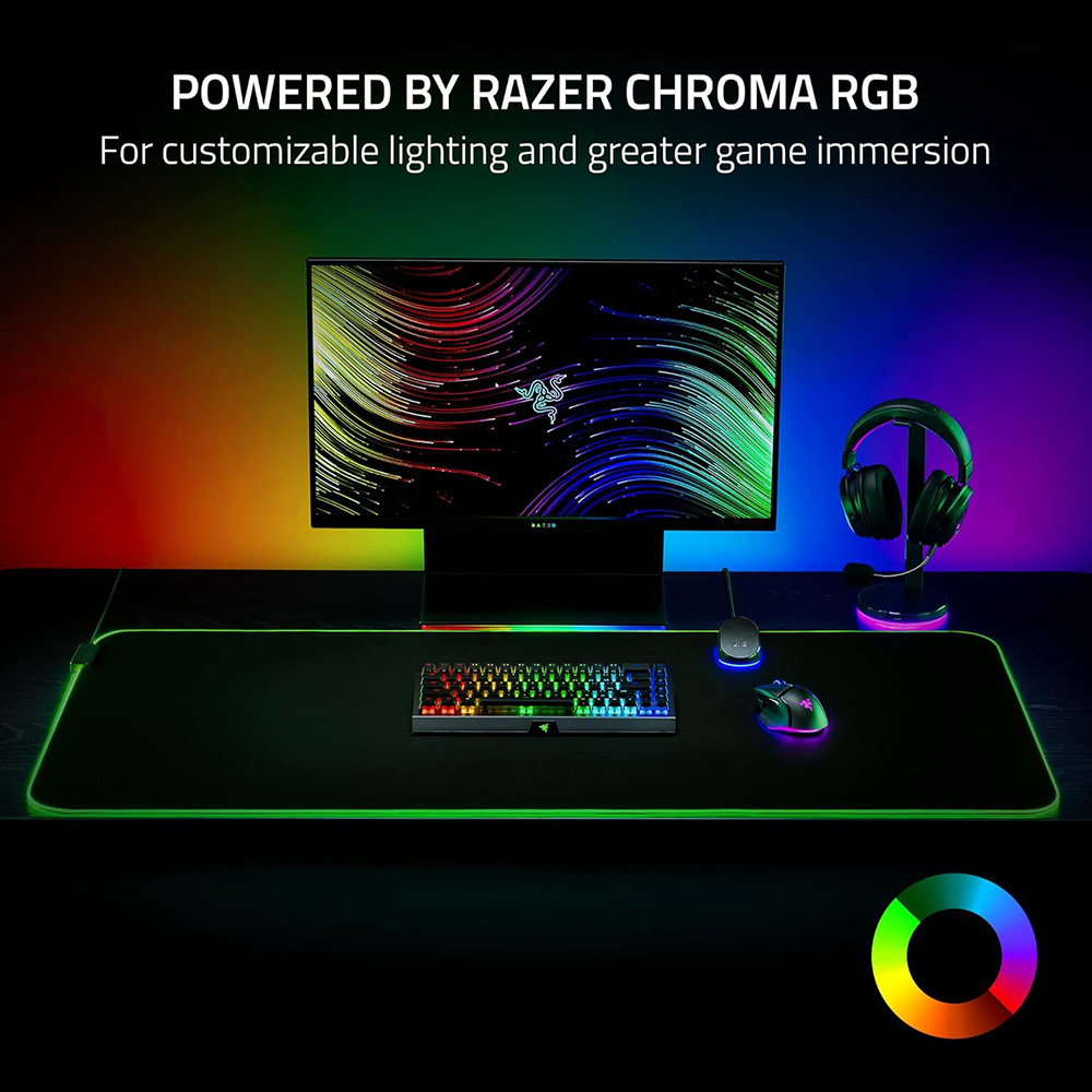 پد ماوس گیمینگ ریزر مدل Goliathus Chroma 3XL