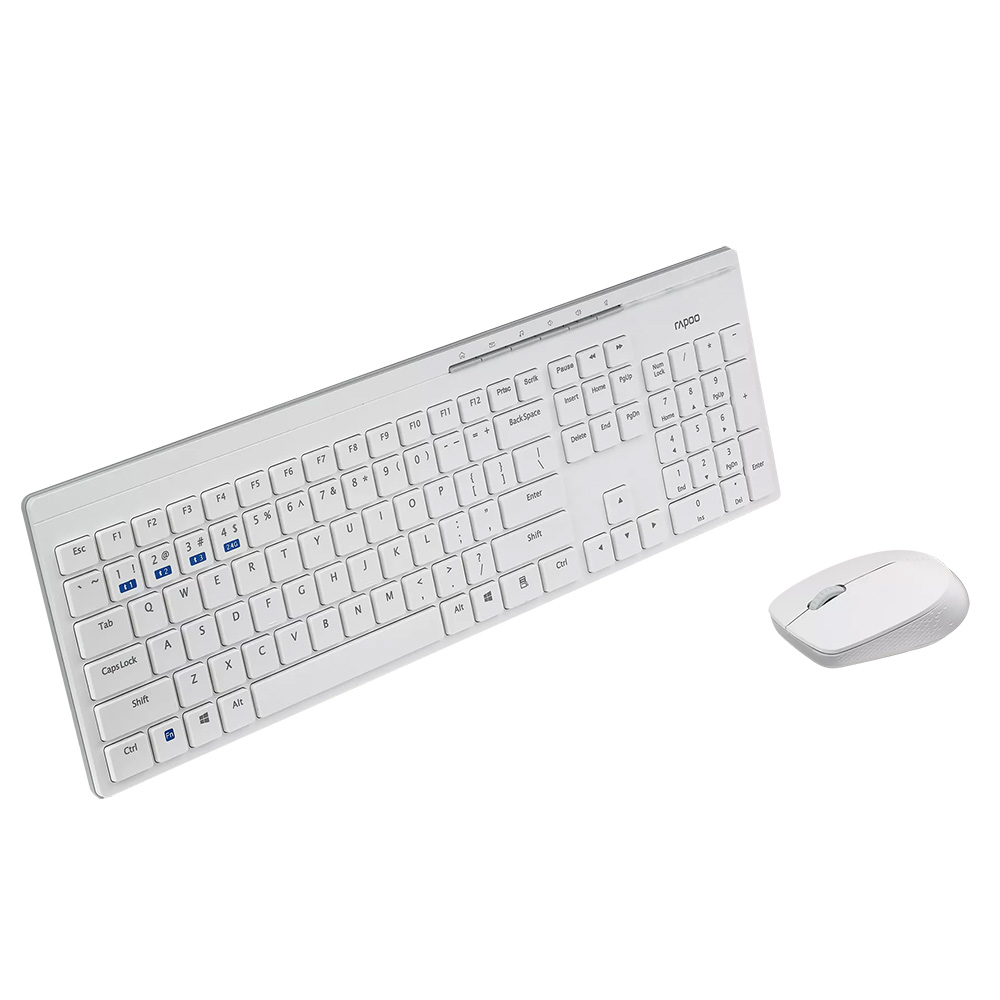 ست ماوس و کیبورد بی سیم رپو مدل 8110m