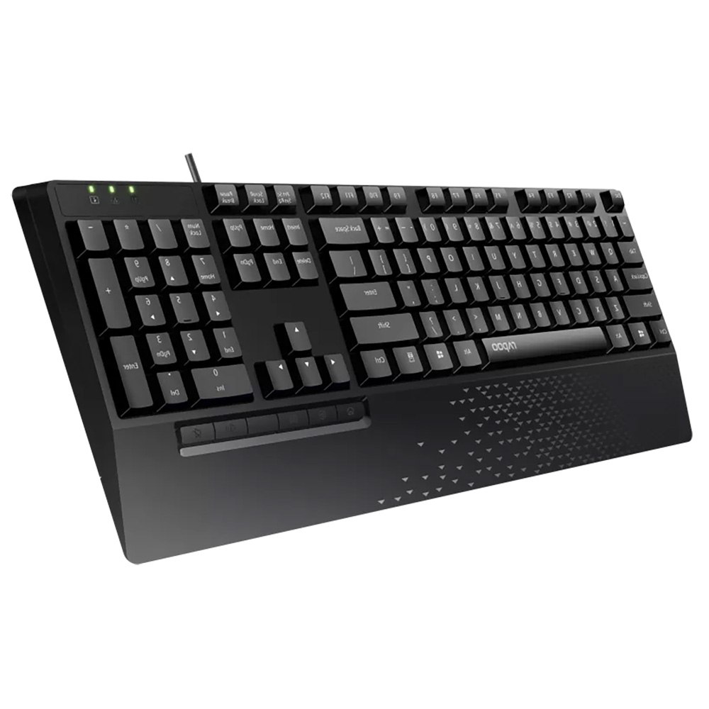 ست ماوس و کیبورد با سیم رپو مدل Nx2000