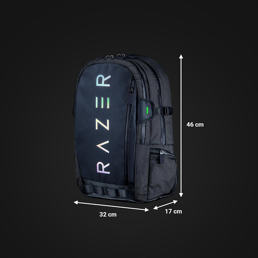 کوله پشتی گیمینگ ریزر مدل Rogue Backpack (16") V3 Chromatic
