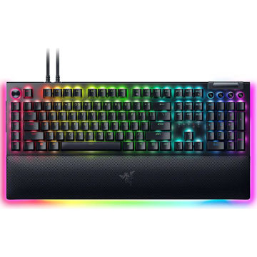 کیبورد با سیم گیمینگ مکانیکال ریزر مدل BlackWidow V4 Pro