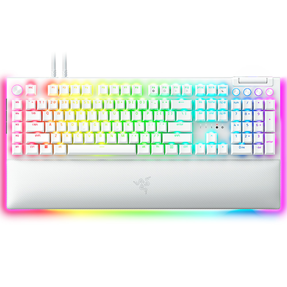 کیبورد با سیم گیمینگ مکانیکال ریزر مدل BlackWidow V4 Pro