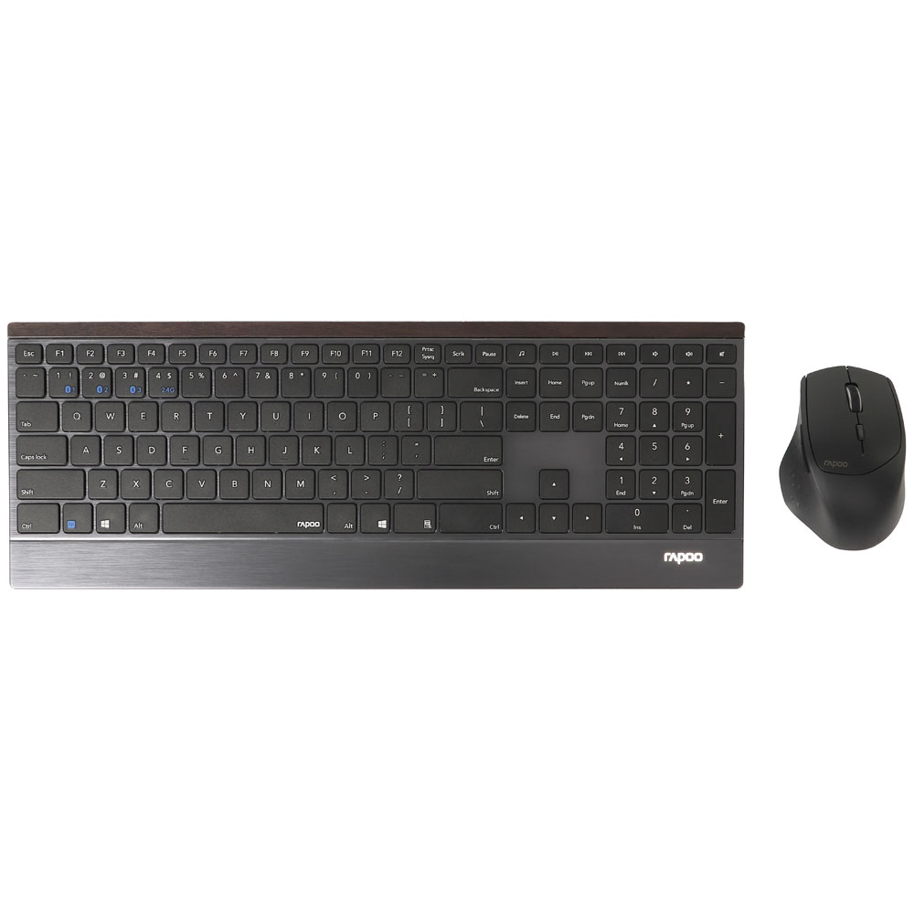 ست ماوس و کیبورد بی سیم رپو مدل 9500m