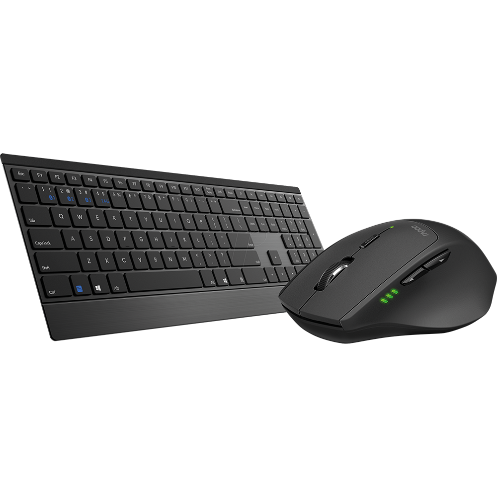 ست ماوس و کیبورد بی سیم رپو مدل 9500m