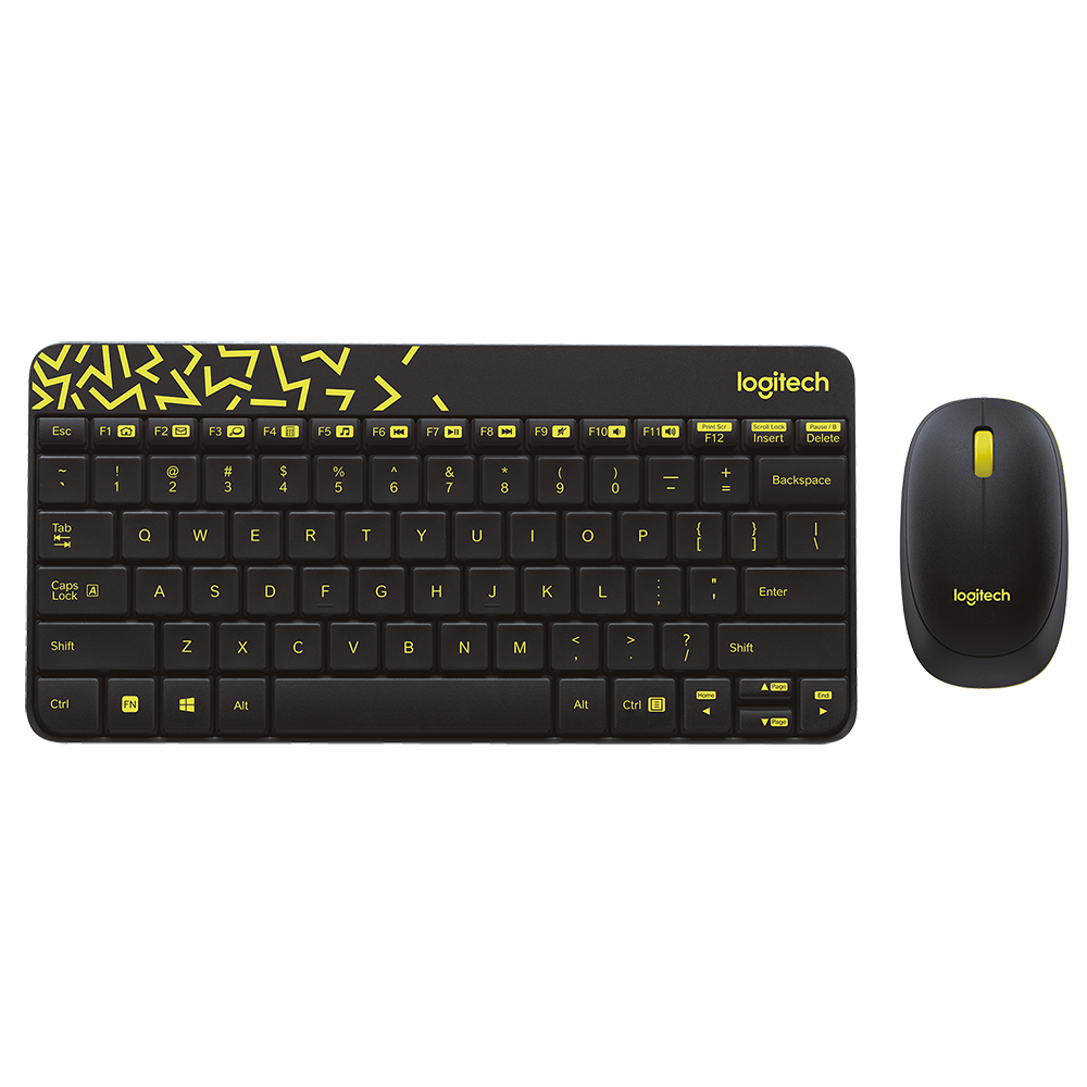 ست ماوس و کیبورد لاجیتک بی سیم مدل MK240 Nano