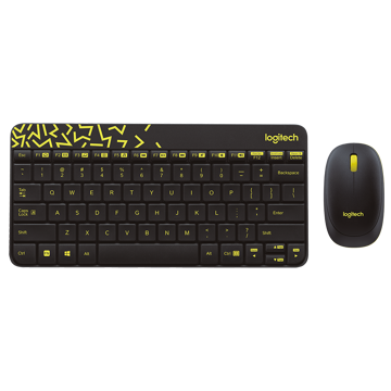 ست ماوس و کیبورد لاجیتک بی سیم مدل MK240 Nano