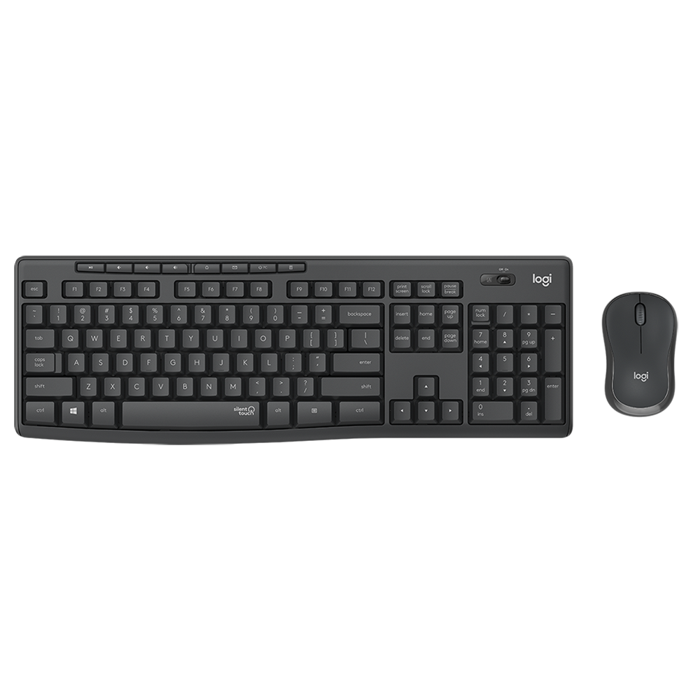ست ماوس و کیبورد لاجیتک بی سیم مدل MK295 Silent