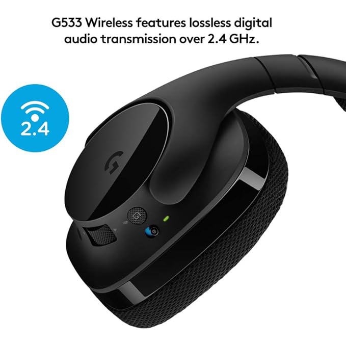 هدست لاجیتک گیمینگ بی سیم مدل G533