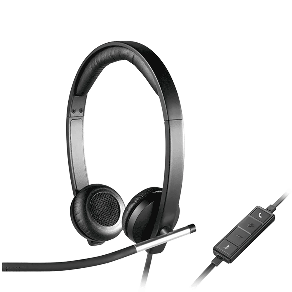 هدست لاجیتک سیم دار مدل H650E Stereo
