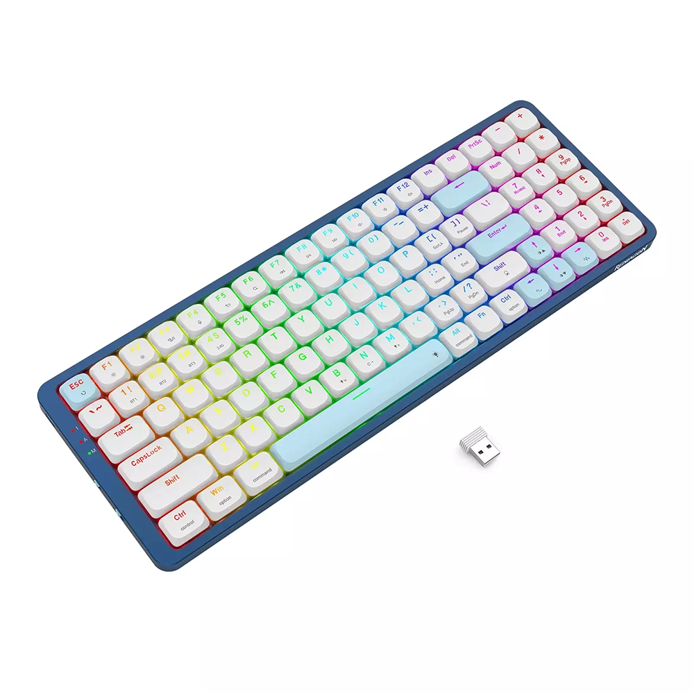 کیبورد ردراگون گیمینگ بی سیم مدل Eva K684WB RGB PRO