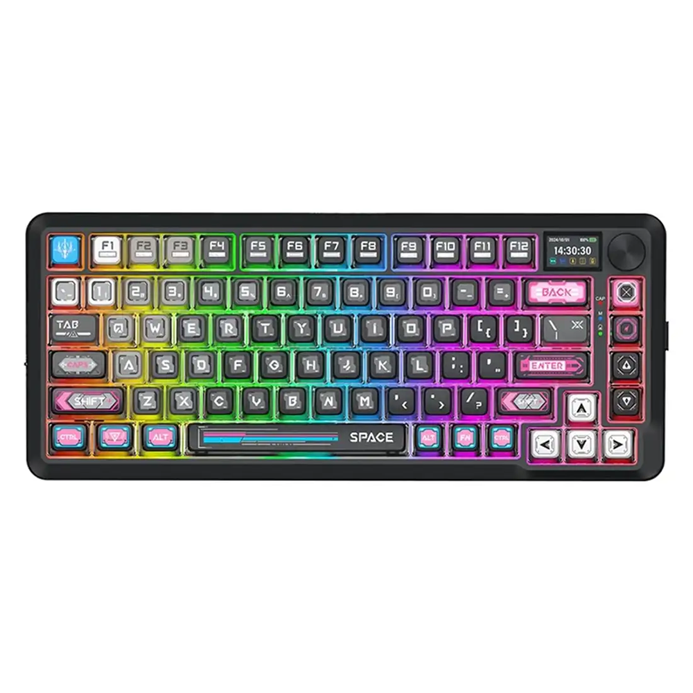 کیبورد ردراگون گیمینگ بی سیم مدل Flekact K708MC RGB PRO