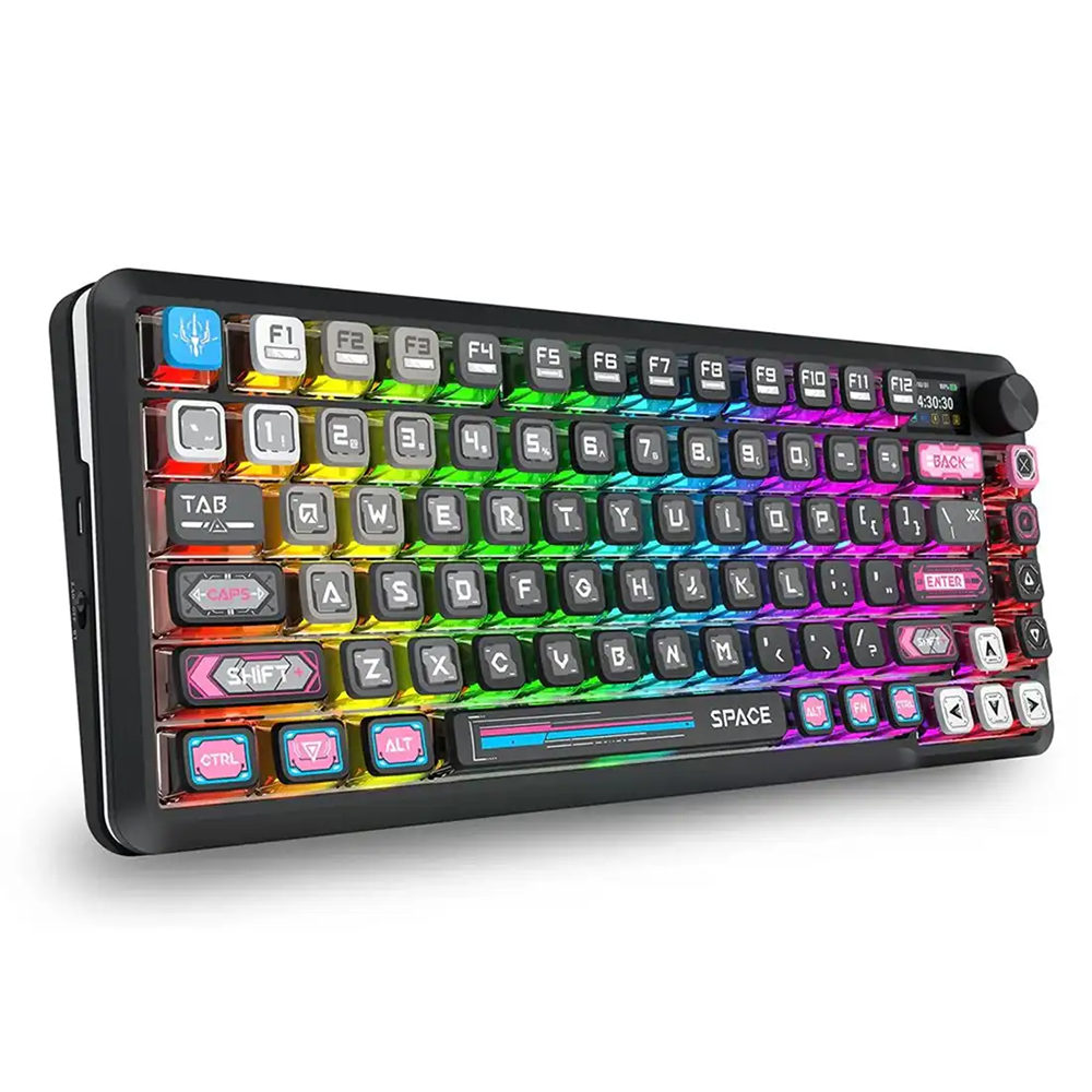 کیبورد ردراگون گیمینگ بی سیم مدل Flekact K708MC RGB PRO