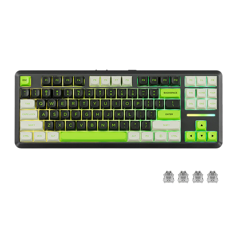 کیبورد ردراگون گیمینگ بی سیم مدل Wildslash K734BWG RGB PRO