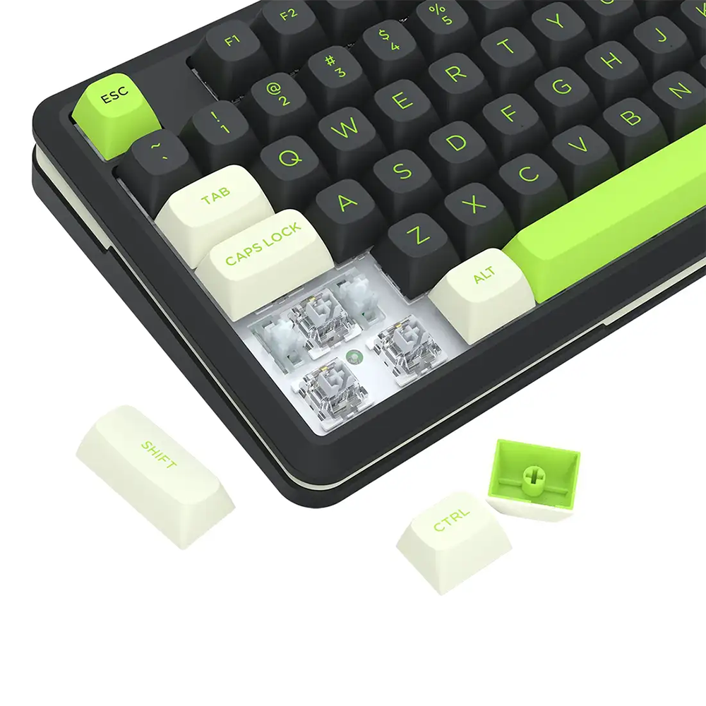 کیبورد ردراگون گیمینگ بی سیم مدل Wildslash K734BWG RGB PRO
