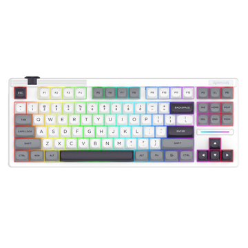 کیبورد ردراگون گیمینگ بی سیم مدل Otiim K729WGB RGB PRO