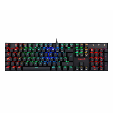 کیبورد ردراگون گیمینگ سیم دار مدل Mitra K551 RGB 1