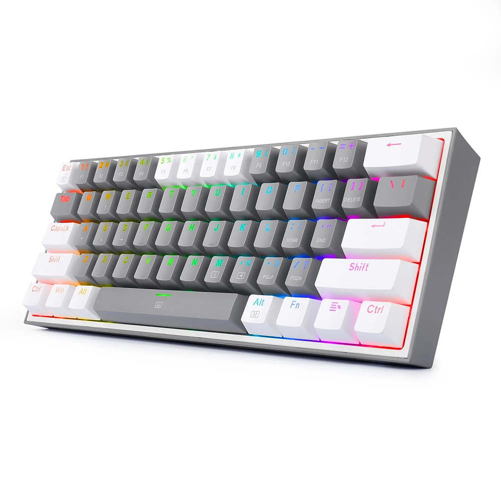 کیبورد ردراگون گیمینگ سیم دار مدل Fizz K617GW RGB