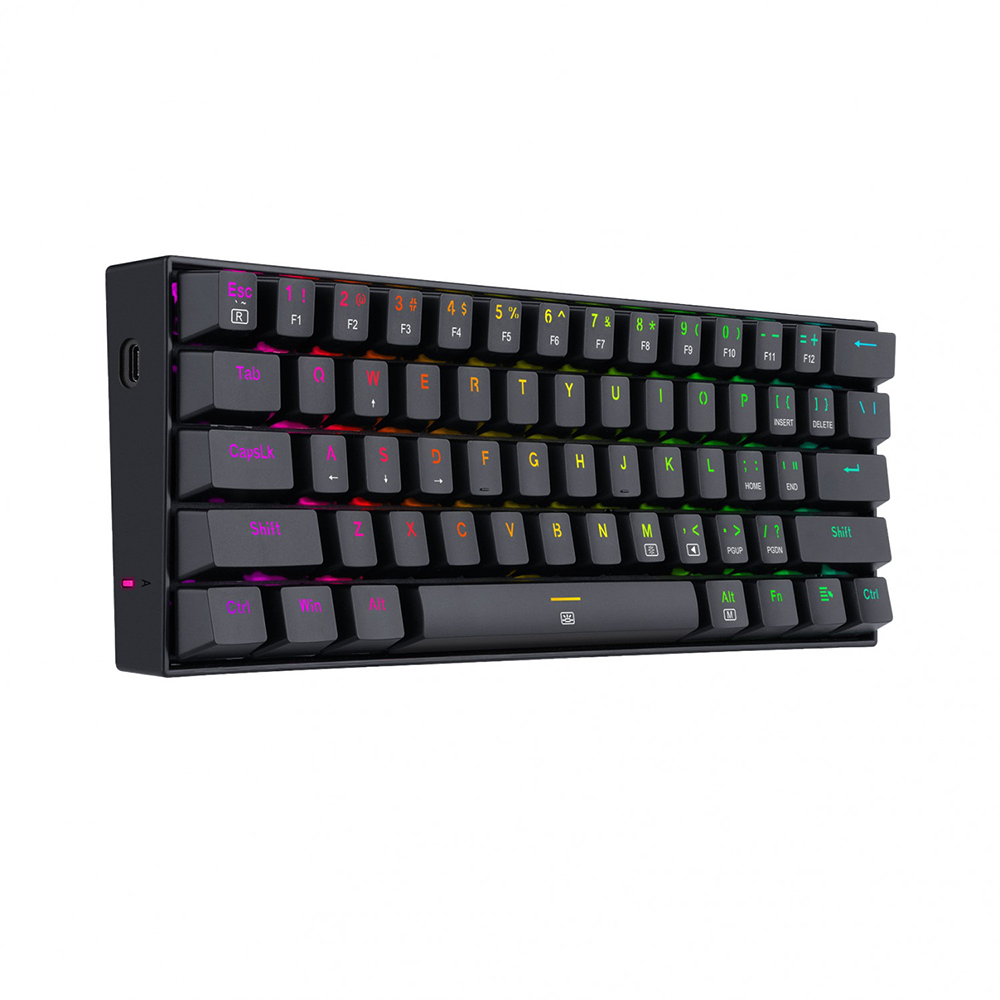 کیبورد ردراگون گیمینگ سیم دار مدل Dragon Born K630 RGB 1