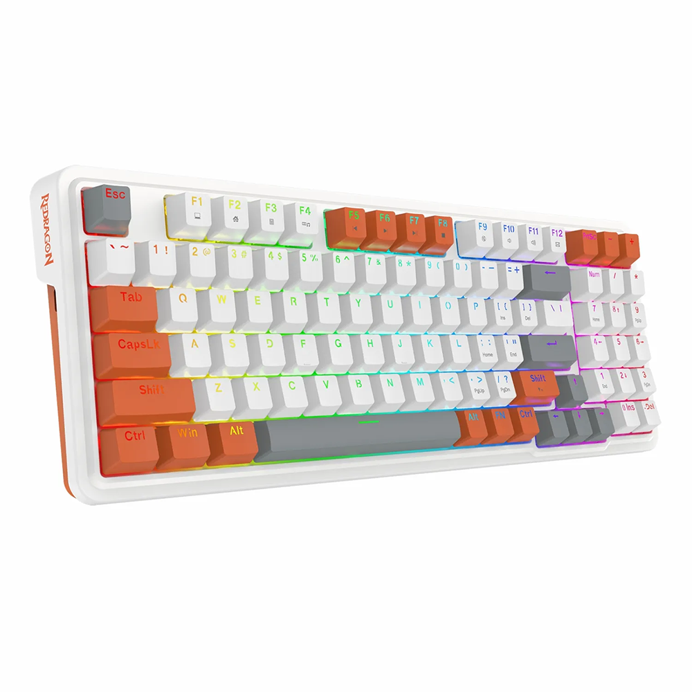 کیبورد ردراگون گیمینگ سیم دار مدل Gloria K664 WOG RGB