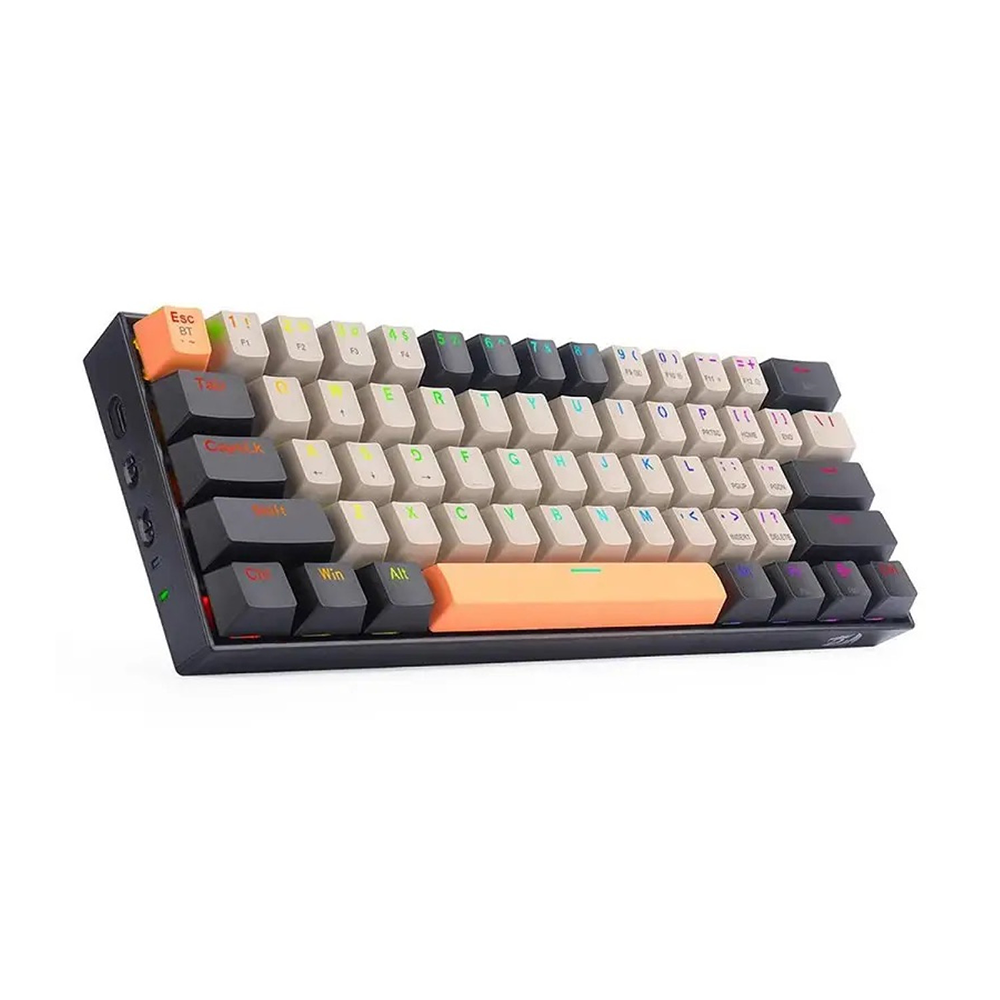 کیبورد ردراگون گیمینگ بی سیم مدل Draconic K530 OG GY BK RGB PRO