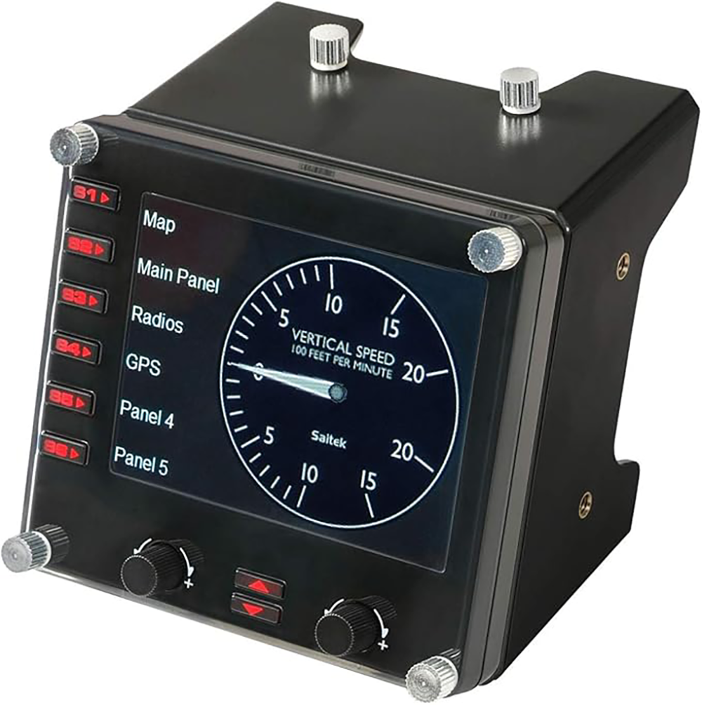 پنل شبیه ساز پرواز لاجیتک مدل Flight Instrument Panel