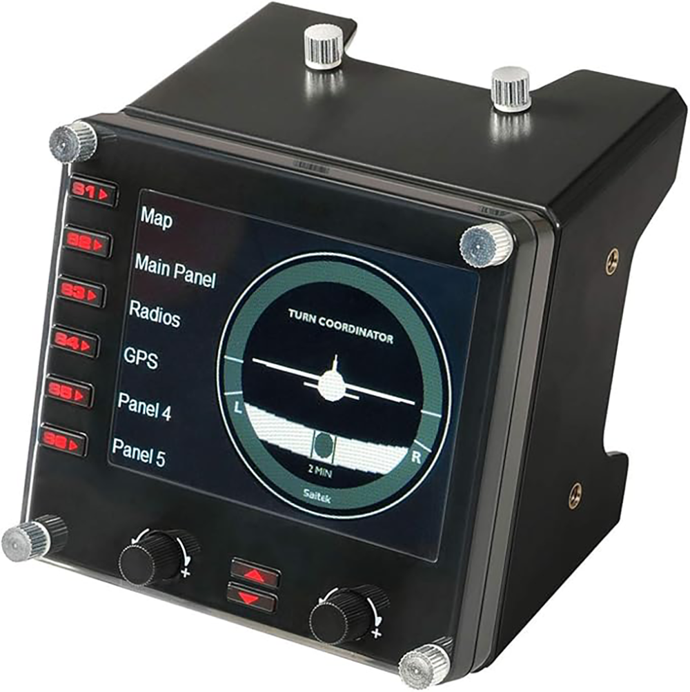 پنل شبیه ساز پرواز لاجیتک مدل Flight Instrument Panel