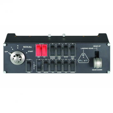 پنل شبیه ساز پرواز لاجیتک مدل Flight Switch Panel