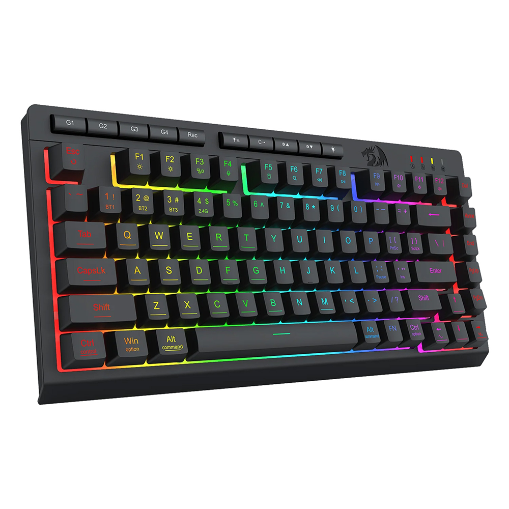 کیبورد ردراگون گیمینگ بی سیم مدل Crescent PRO K524 RGB PRO