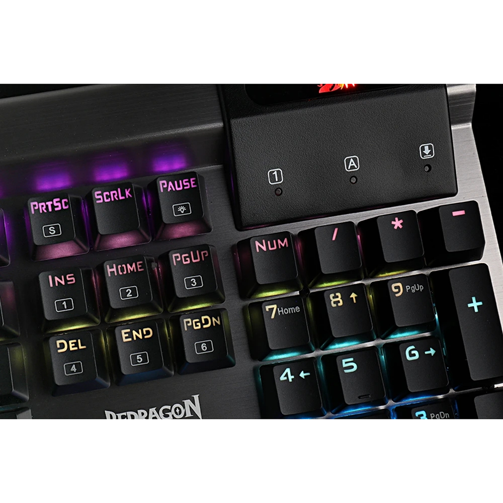کیبورد ردراگون گیمینگ سیم دار مدل Surya K563 RGB