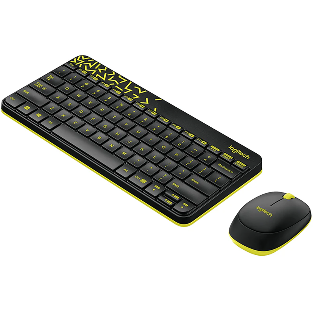 ست ماوس و کیبورد لاجیتک بی سیم مدل MK240 Nano