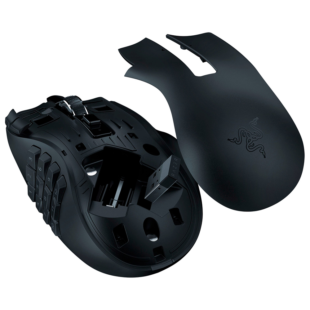 ماوس ریزر گیمینگ بی سیم مدل Naga V2 Hyperspeed