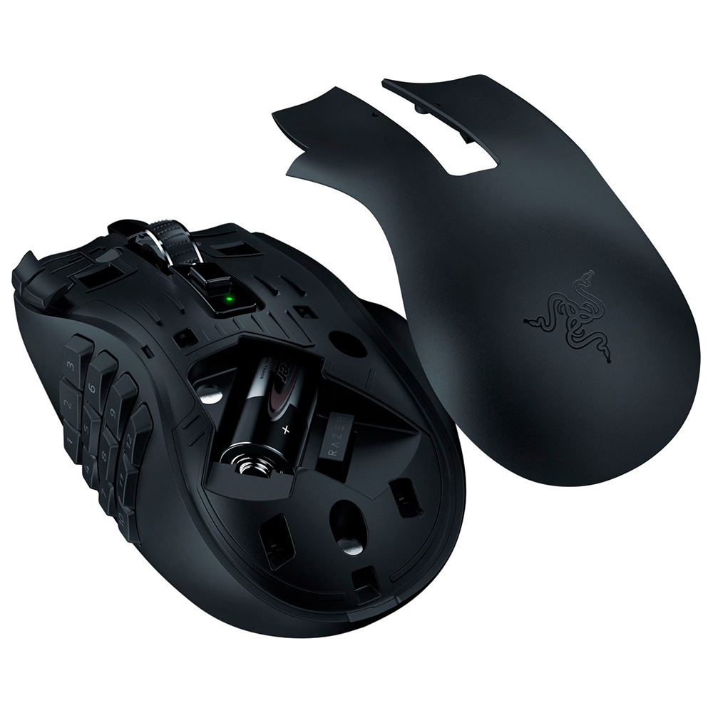 ماوس ریزر گیمینگ بی سیم مدل Naga V2 Hyperspeed