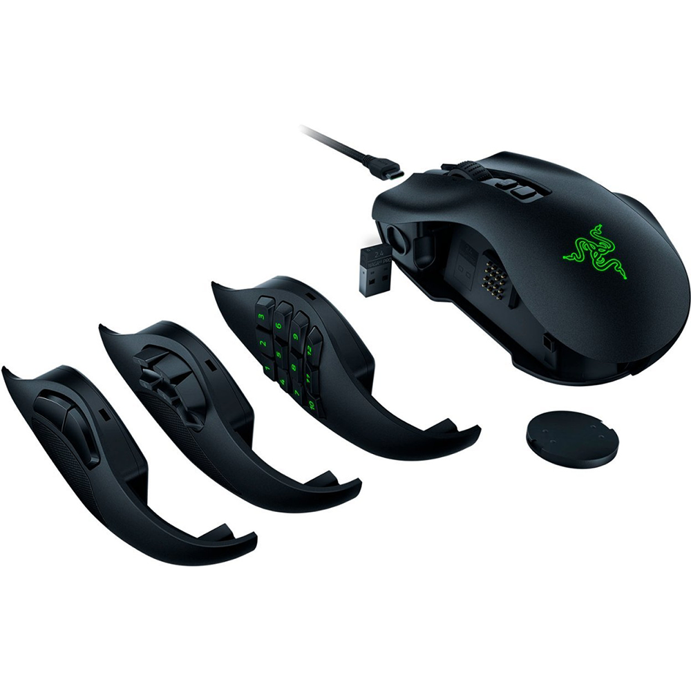 ماوس ریزر گیمینگ بی سیم مدل Naga V2 PRO
