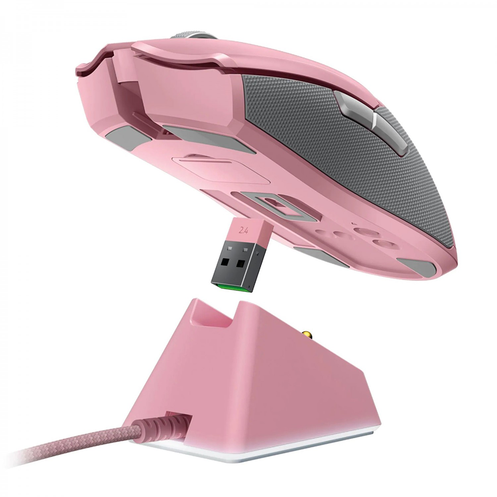 ماوس ریزر گیمینگ بی سیم مدل Viper Ultimate & Dock