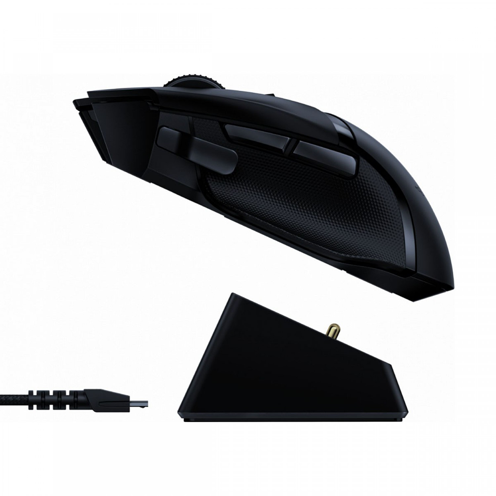 ماوس ریزر گیمینگ بی سیم مدل Basilisk Ultimate & Dock