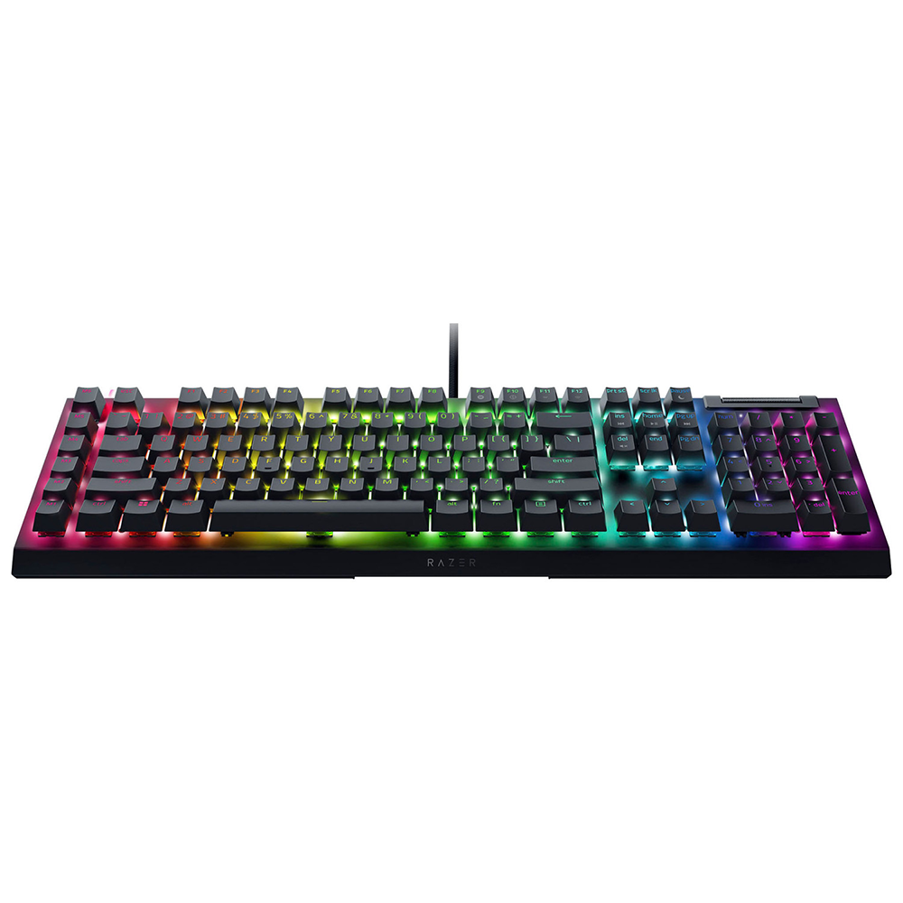 کیبورد ریزر گیمینگ سیم دار مدل BlackWidow V4 X