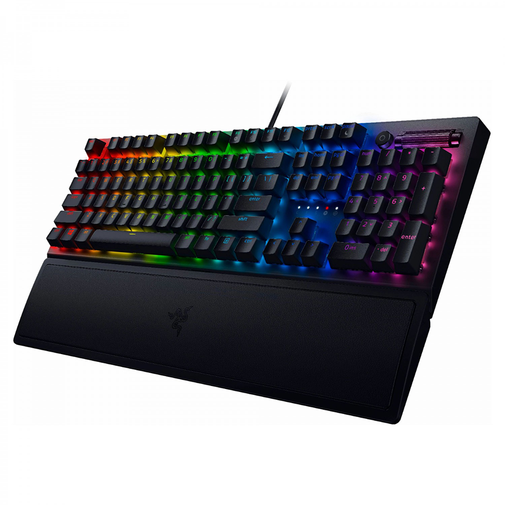 کیبورد ریزر گیمینگ سیم دار مدل BlackWidow V3