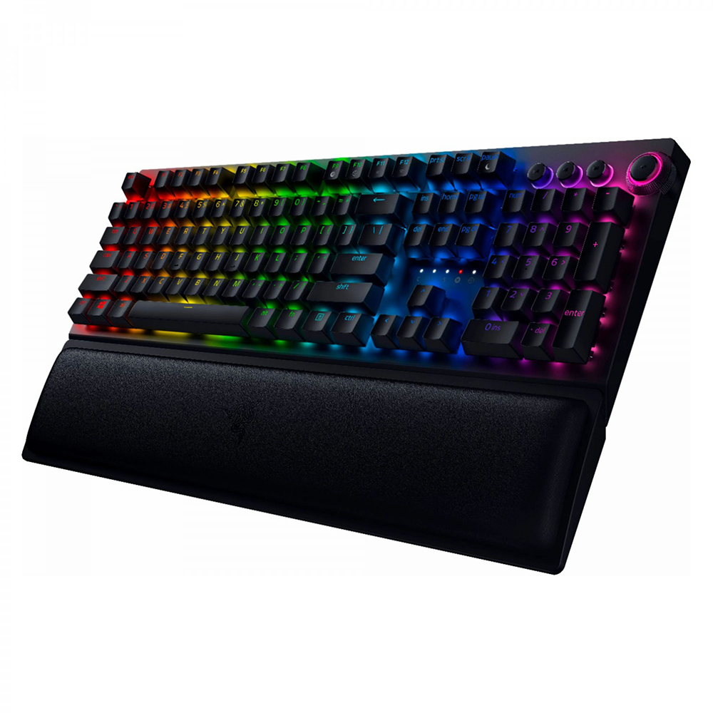 کیبورد ریزر گیمینگ بی سیم مدل BlackWidow V3 PRO
