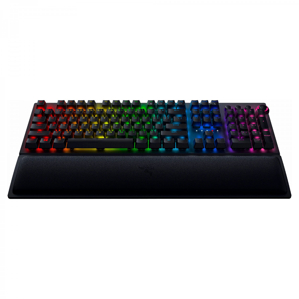 کیبورد ریزر گیمینگ بی سیم مدل BlackWidow V3 PRO