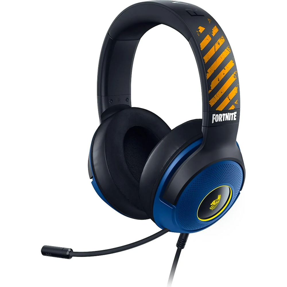 هدست ریزر گیمینگ سیم دار مدل Kraken V3 X Fortnite Edition
